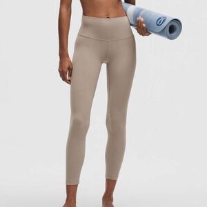 NWT Lululemon Align High-Rise Pant 25” – Warm Ash Grey – Size 6